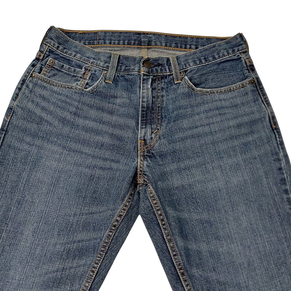 Levi's 559 Jeans Mens 32x30 Blue Straight Leg Cotton Durable Denim Work Casual - Picture 2 of 12